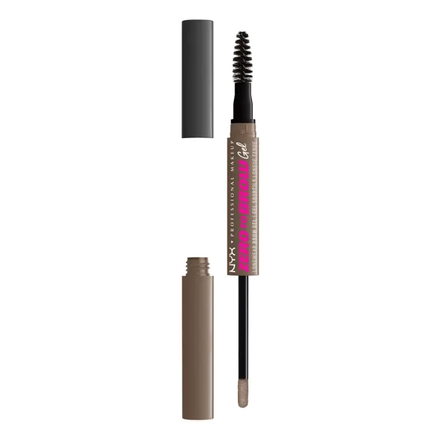 NYX Professional Makeup Gel na obočí Zero To Brow Gel 2 ml 05 Ash Brown