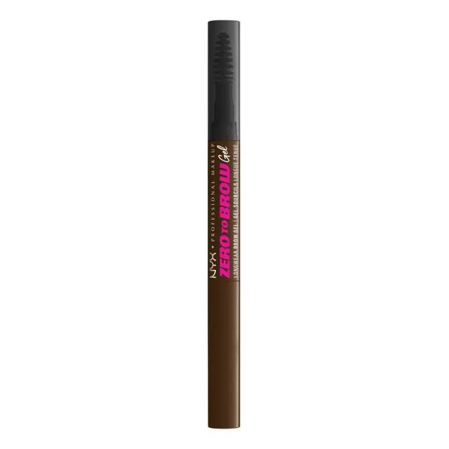 NYX Professional Makeup Gel na obočí Zero To Brow Gel 2 ml 06 Chocolate
