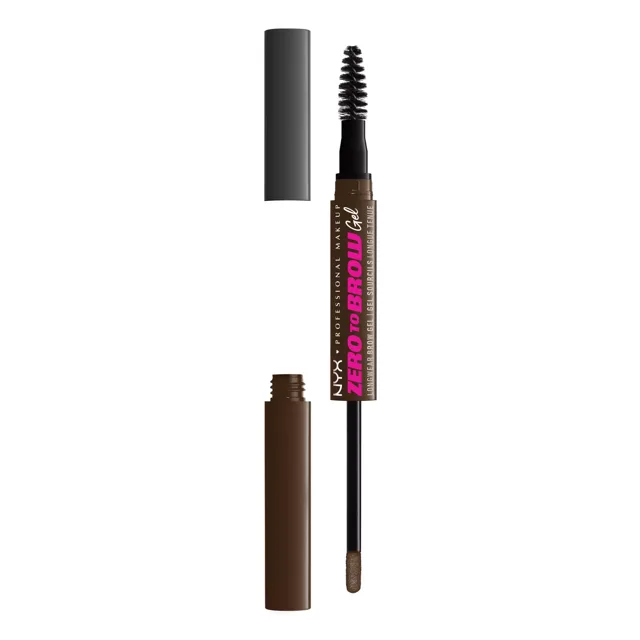 NYX Professional Makeup Gel na obočí Zero To Brow Gel 2 ml 07 Espresso