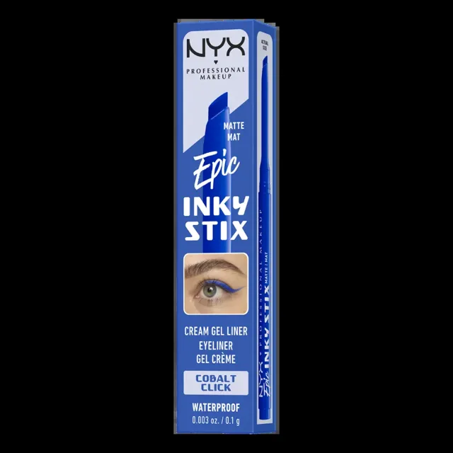 NYX Professional Makeup Gelová oční linka Epic Inky Stix 06 Cobalt Click 0,1 g