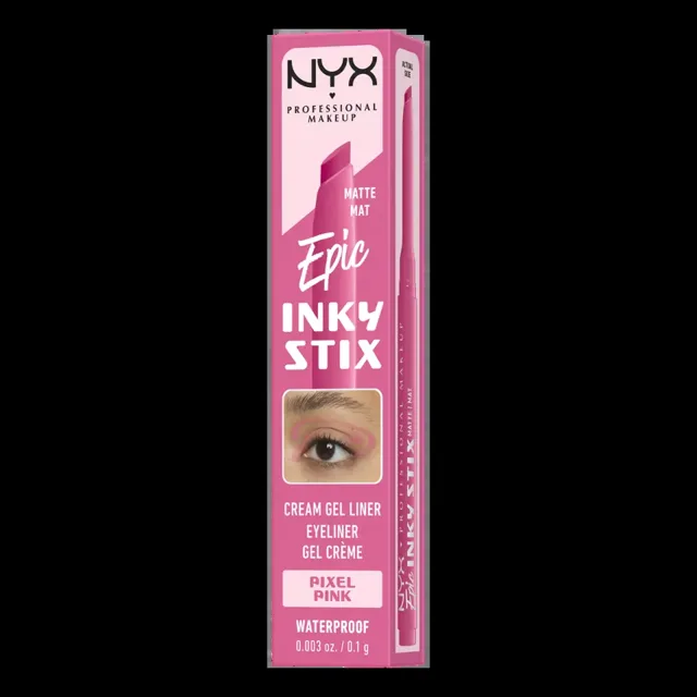 NYX Professional Makeup Gelová oční linka Epic Inky Stix 11 Pixel Pink 0,1 g