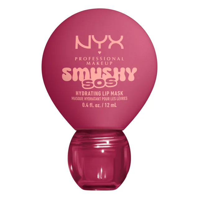 NYX Professional Makeup Hydratační maska na rty Smushy SOS Hydrating Lip Mask 12 ml 06 Rose Recharge