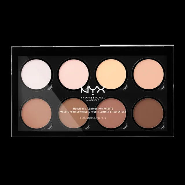NYX Professional Makeup Konturovací paletka Highlight & Contour PRO