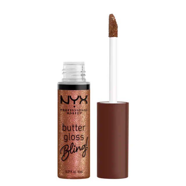 NYX Professional Makeup Lesk na rty Butter Gloss Bling Lip Gloss 8 ml 08 HU$TLA