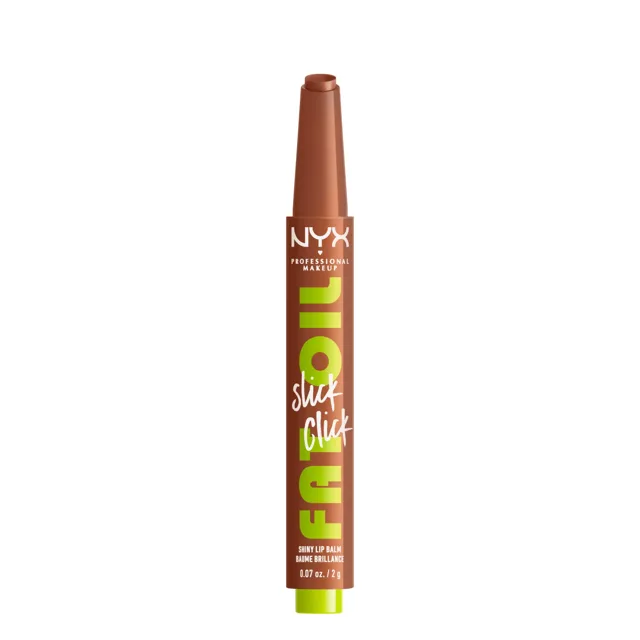 NYX Professional Makeup Lesklý balzám na rty Fat Oil Slick Click 2 g Feedworthy