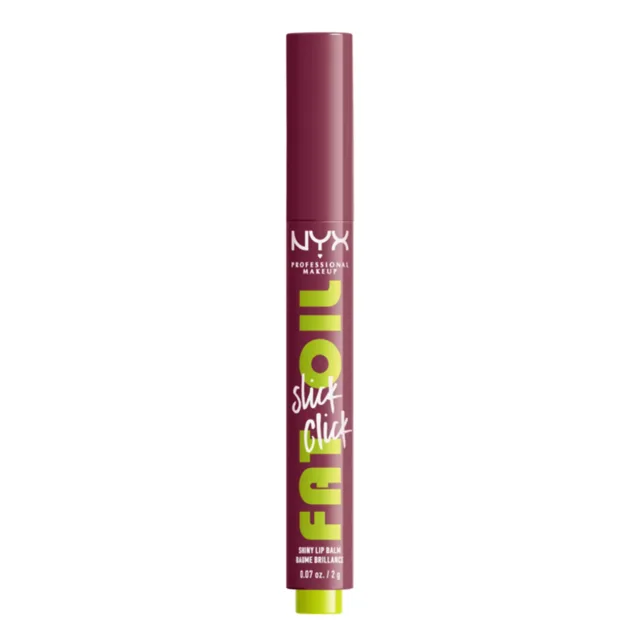 NYX Professional Makeup Lesklý balzám na rty Fat Oil Slick Click 2 g That's Major