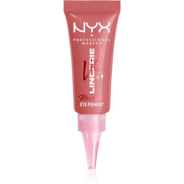NYX Professional Makeup Lid Lingerie krémové oční stíny odstín Risky Rosé 6 ml