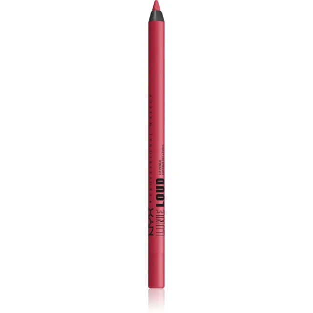 NYX Professional Makeup Line Loud Vegan konturovací tužka na rty s matným efektem odstín 12 - On a Mission 1.2 g