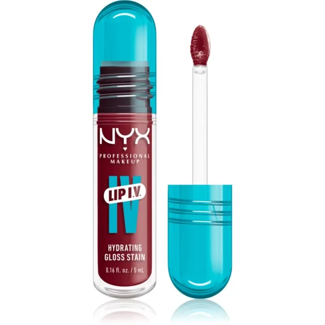 NYX Professional Makeup Lip IV dlouhotrvající lesk na rty s hydratačním účinkem odstín 09 - BLUSH RUSH 5 ml