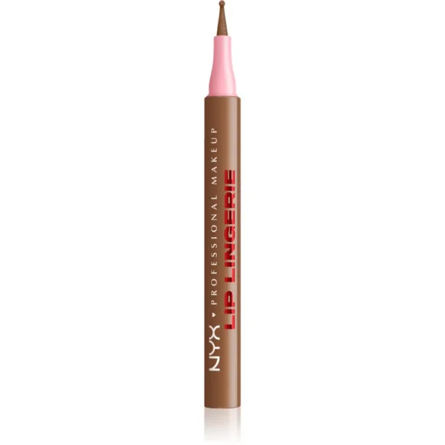 NYX Professional Makeup Lip Lingerie fix na rty pro dlouhotrvající efekt odstín 04 Steamy Spice 1 ml