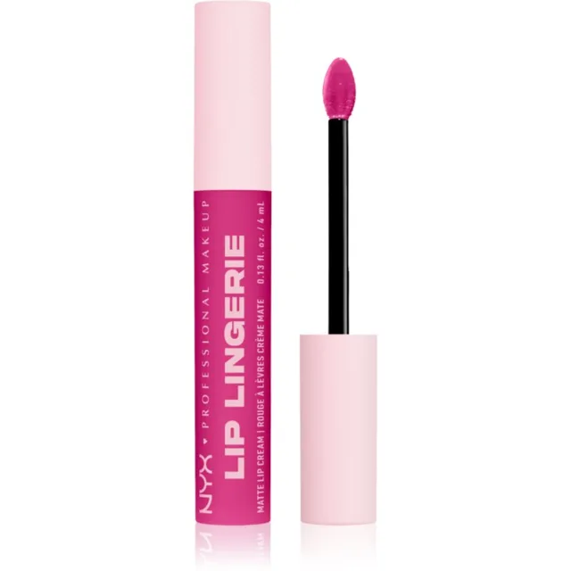 NYX Professional Makeup Lip Lingerie XXL tekutá rtěnka s matným finišem odstín 19 - Pink hit 4 ml
