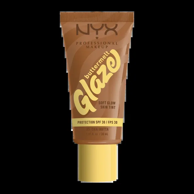 NYX Professional Makeup Make-up Buttermelt Glaze + SPF30 05W Chai Butta