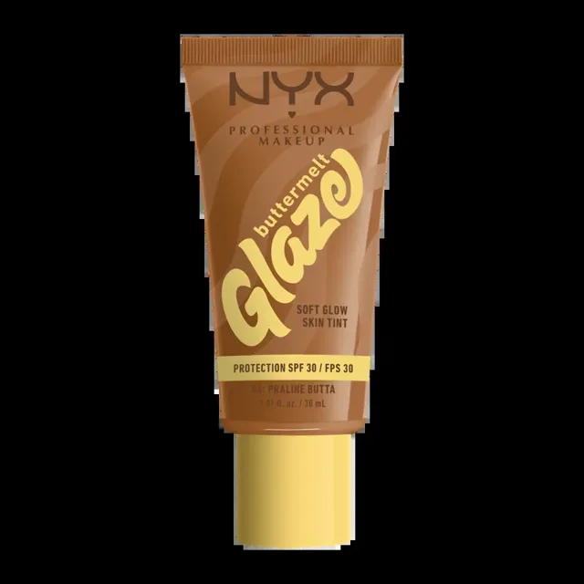 NYX Professional Makeup Make-up Buttermelt Glaze + SPF30 06W Praline Butta