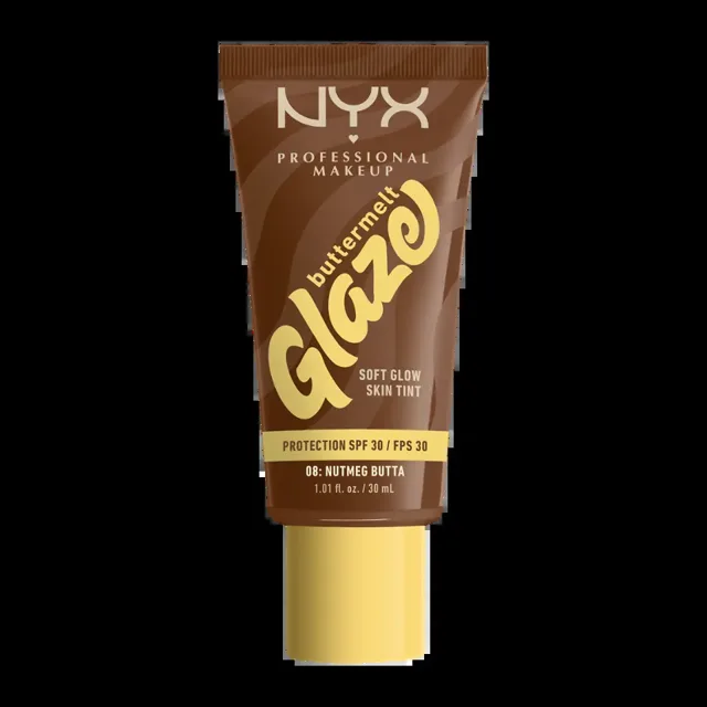 NYX Professional Makeup Make-up Buttermelt Glaze + SPF30 08W Nutmeg Butta