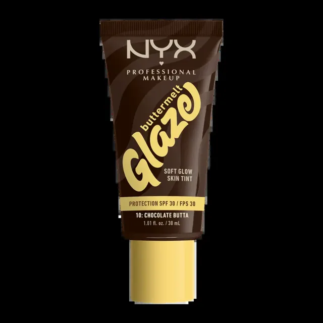 NYX Professional Makeup Make-up Buttermelt Glaze + SPF30 10W Chocolate Butta