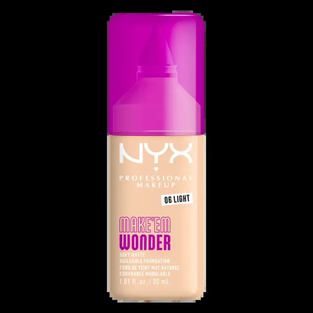 NYX Professional Makeup Make-up Make 'EM Wonder 06 Light 30 ml