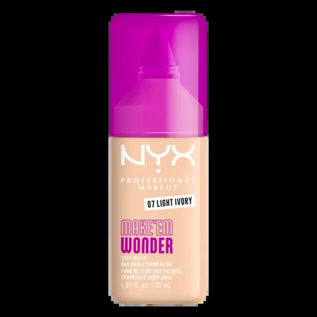 NYX Professional Makeup Make-up Make 'EM Wonder 07 Light Ivory 30 ml