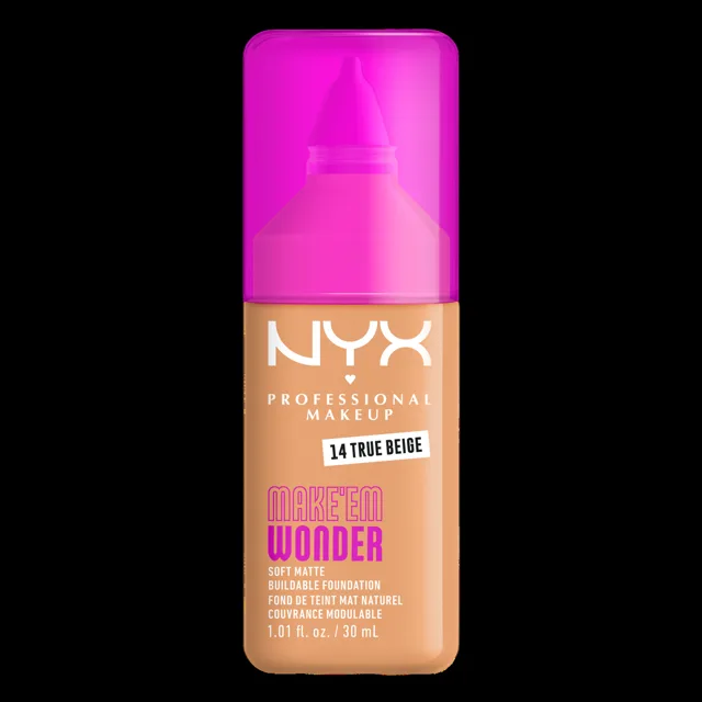 NYX Professional Makeup Make-up Make`EM Wonder Buildable Foundation 30 ml 14 True Beige
