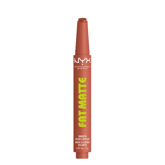 NYX Professional Makeup Matný balzám na rty Fat Matte Smooth Color Lipstick 2 g 01 Cozy Whipped