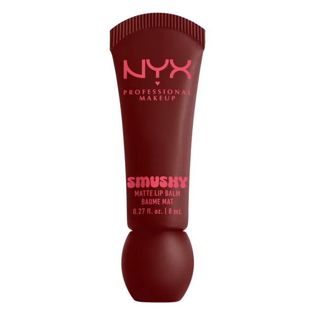 NYX Professional Makeup Matný balzám na rty Smushy Matte Lip Balm 8 ml 08 Smudge Fudge