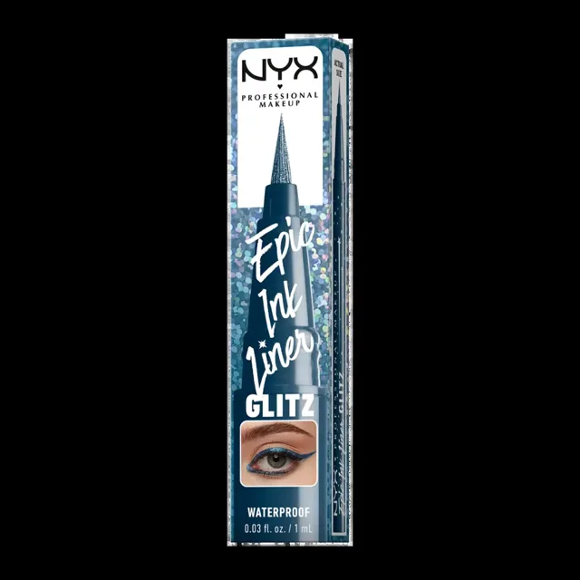 NYX Professional Makeup Oční linky Epic Ink Liner Glitz Denim Dazzle