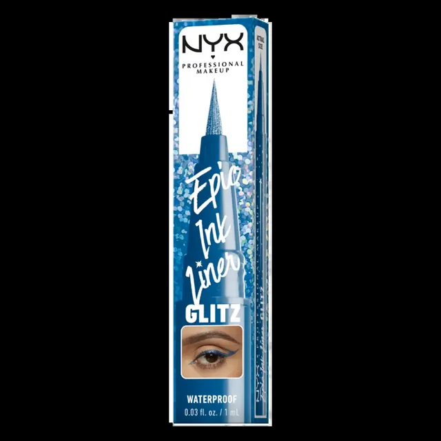 NYX Professional Makeup Oční linky Epic Ink Liner Glitz Tapered Twinkle
