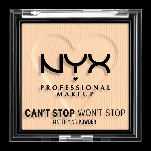 NYX Professional Makeup Pudr Can't Stop Won't Stop Mattifying Light