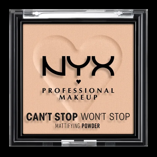 NYX Professional Makeup Pudr Can't Stop Won't Stop Mattifying Medium