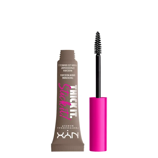 NYX Professional Makeup Řasenka na obočí Stick It Brow Mascara 7 ml 01 Taupe