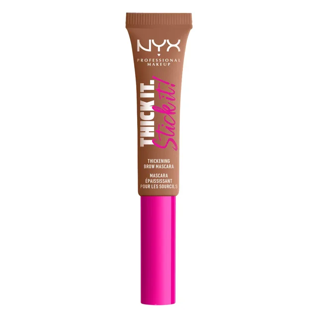 NYX Professional Makeup Řasenka na obočí Stick It Brow Mascara 7 ml 03 Auburn