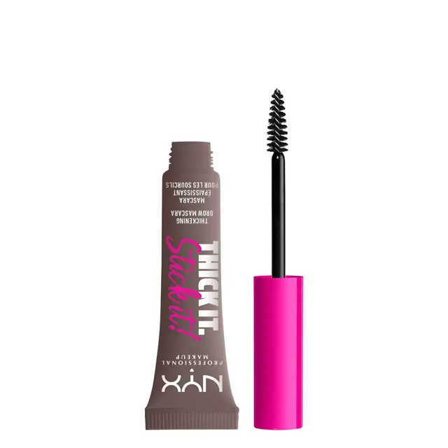NYX Professional Makeup Řasenka na obočí Stick It Brow Mascara 7 ml 05 Cool Ash Brown