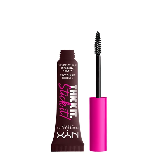 NYX Professional Makeup Řasenka na obočí Stick It Brow Mascara 7 ml 07 Espresso