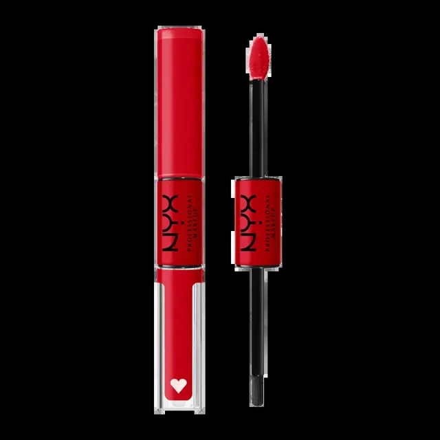 NYX Professional Makeup Rtěnka Shine Loud High Shine 17 Rebel In Red