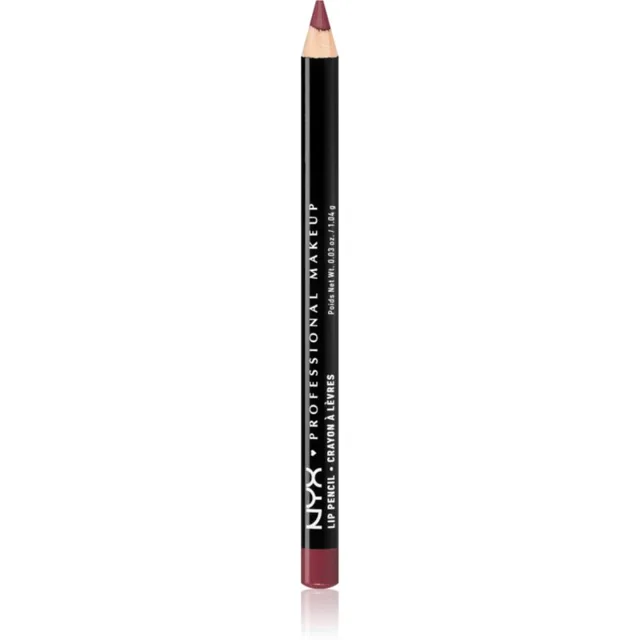 NYX Professional Makeup Slim Lip Pencil precizní tužka na rty odstín 803 Burgundy 1 g