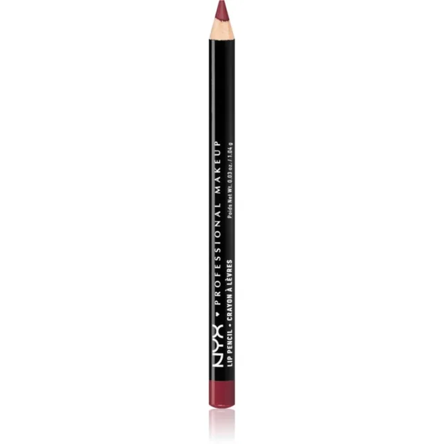 NYX Professional Makeup Slim Lip Pencil precizní tužka na rty odstín Plush Red 1 g