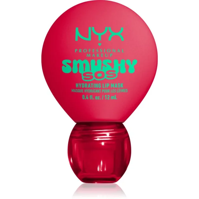 NYX Professional Makeup Smushy SOS hydratační maska na rty odstín 07 Red-Y 2 Chill 12 ml