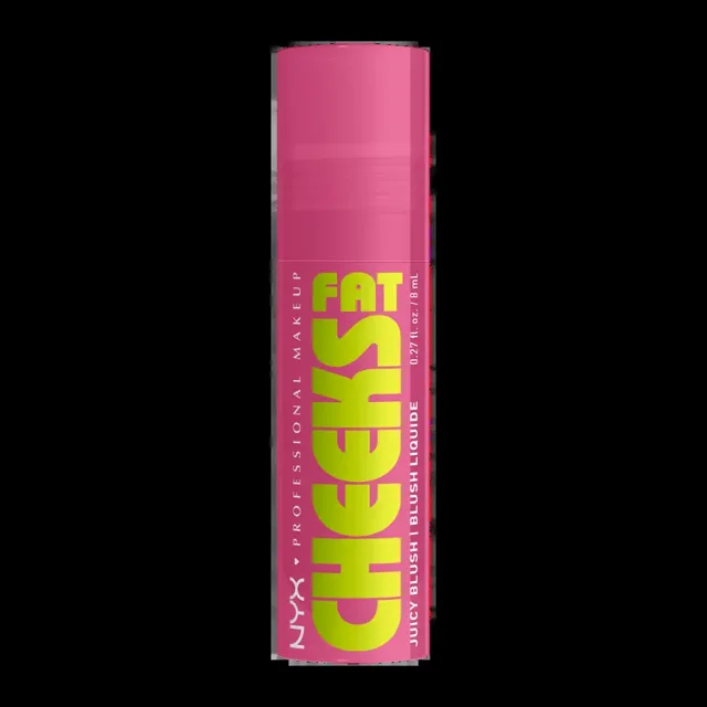 NYX Professional Makeup Tekutá tvářenka Fat Cheeks Blush Plum Pop