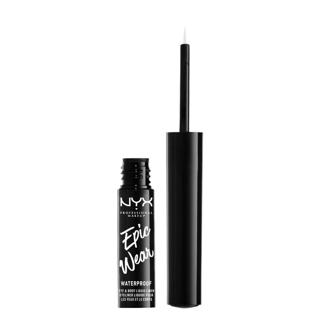 NYX Professional Makeup Tekuté oční linky Epic Wear Semi-Permanent Liquid Liner 3,5 ml 04 White
