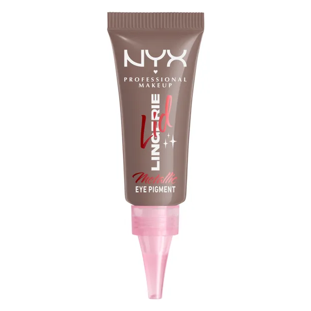 NYX Professional Makeup Tekuté oční stíny Lid Lingerie Cream Eye Pigment 6 ml 07 Granite Grind