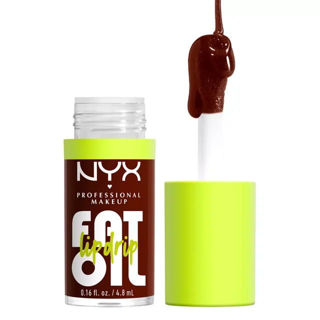 NYX Professional Makeup Tónovaný olej na rty Fat Oil Lip Drip 4,8 ml 08 Status Update