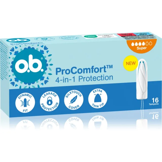 o.b. Pro Comfort Super tampony 16 ks