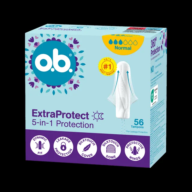 o.b. Tampóny Extra Protect Normal 56 ks