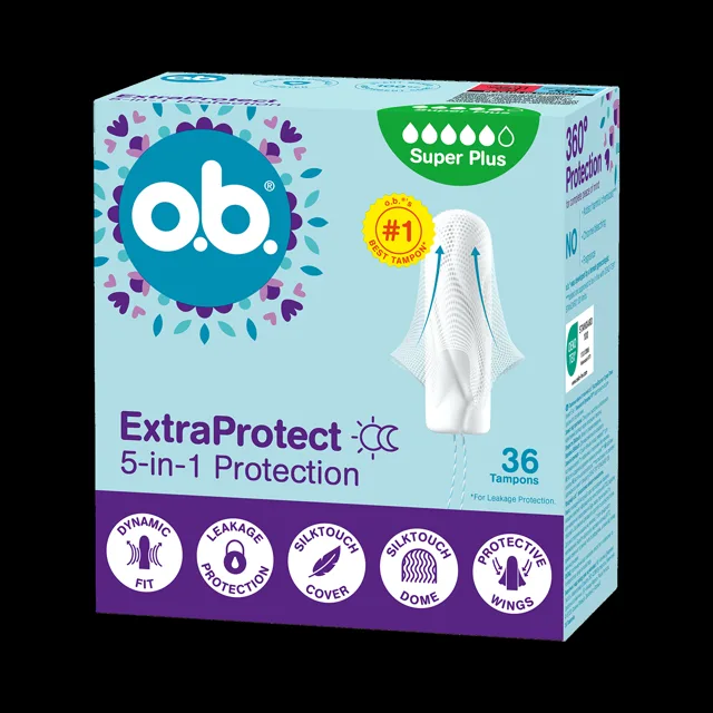 o.b. Tampóny Extra Protect Super Plus 36 ks