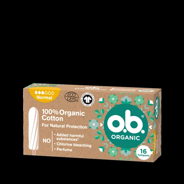 o.b. Tampony Organic Normal 16 ks