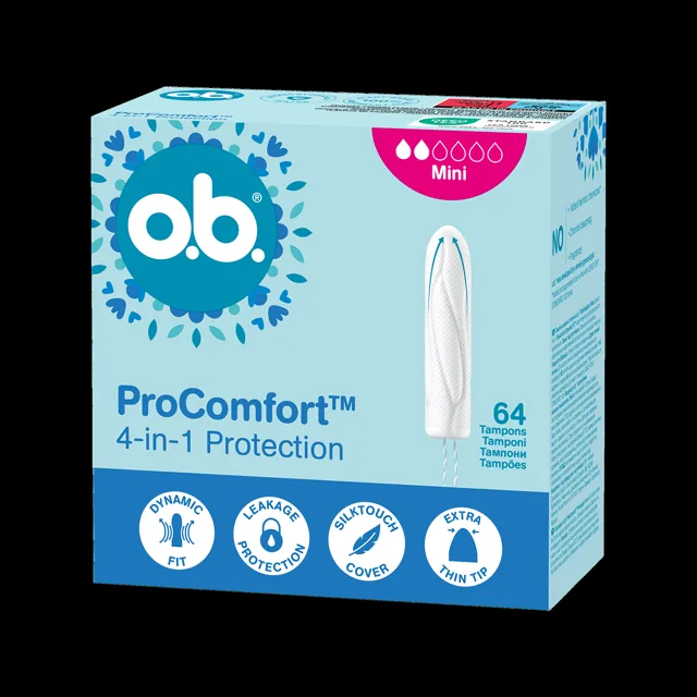 o.b. Tampóny ProComfort Mini 64 ks