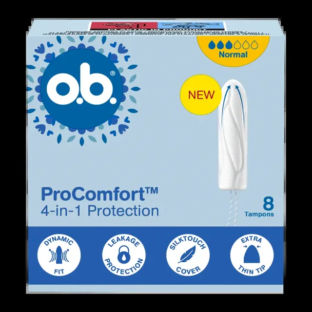 o.b. Tampony ProComfort Normal 8 ks 8 ks
