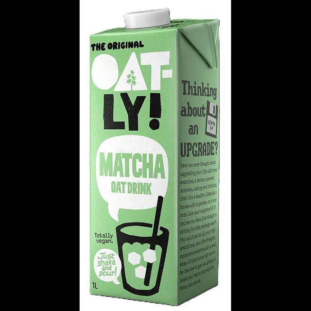 OATLY Ovesný nápoj Matcha 1 litr