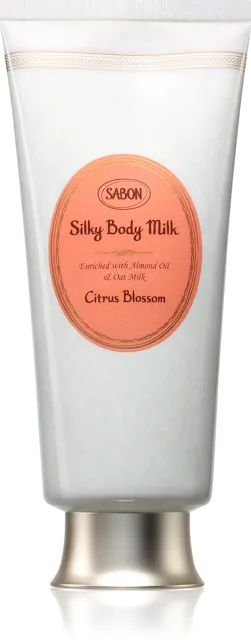 Obelis Sabon Silky Body Milk – Citrus Blossom Hedvábné tělové mléko, 200 ml,  chybí krabička