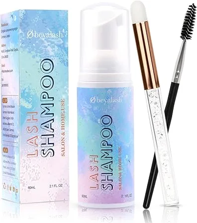 Obeyalash Šampon na řasy pro prodloužení řas, na čištění řas 60 ml