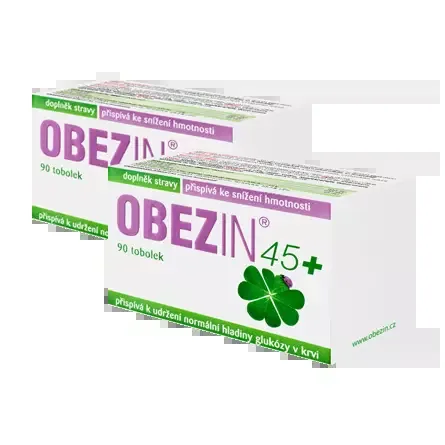 OBEZIN 45+ duopack tob.180